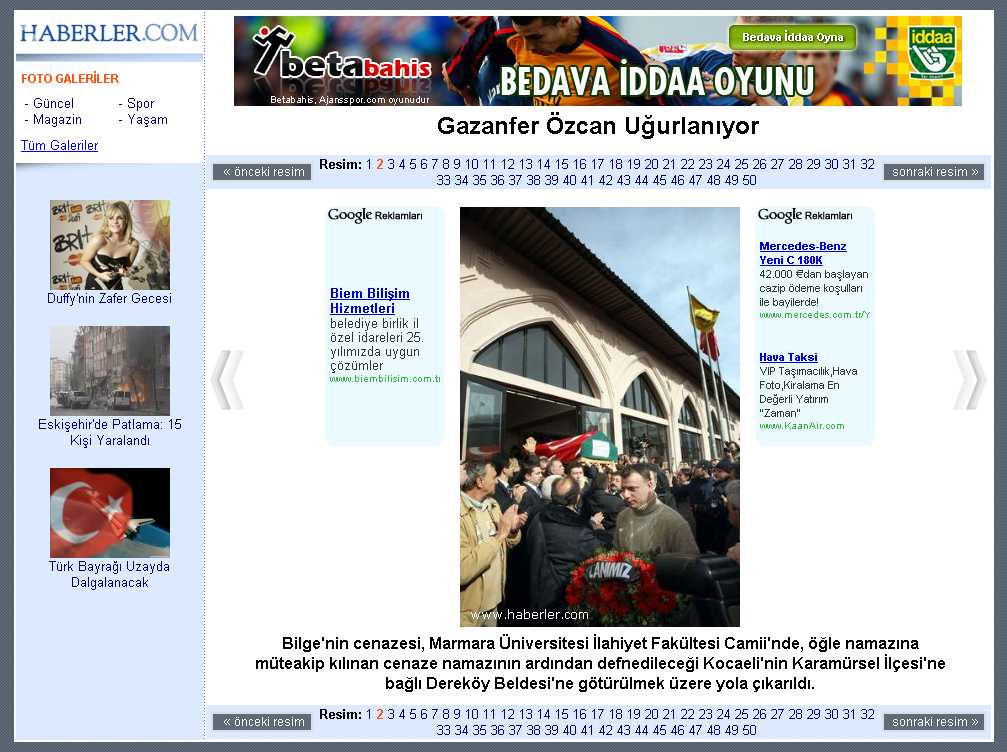 gazanfer-ozcan-cenaze-haberi-3 Haberler.comdaki ilginç hata