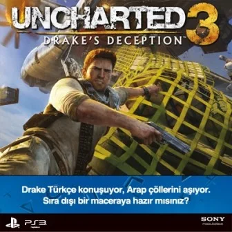 Muhteşem Oyun Uncharted 3'e Türkiye'den Muhteşem Sesler Hayat Veriyor