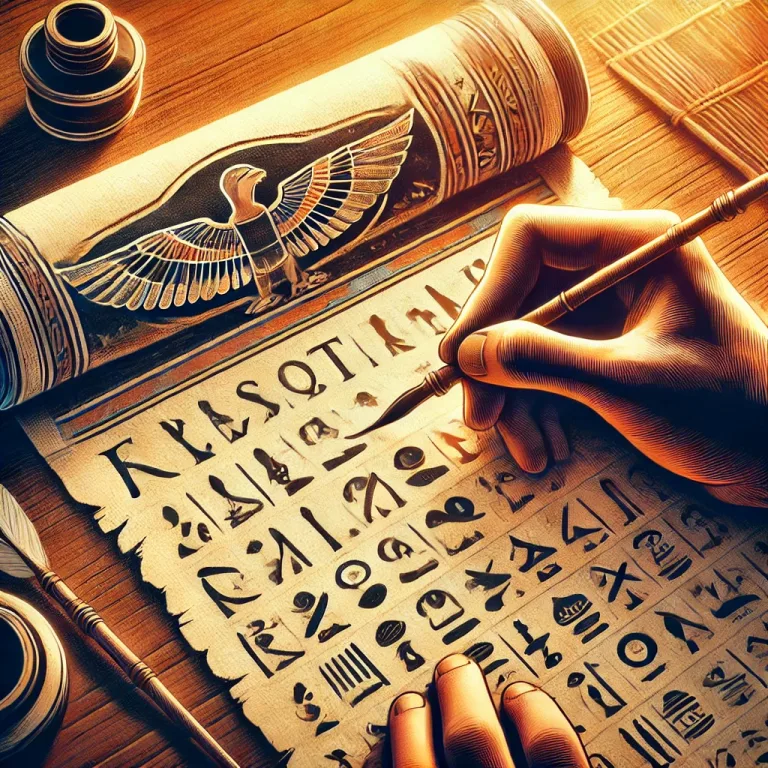 Mısır alfabesi ile ismini yaz