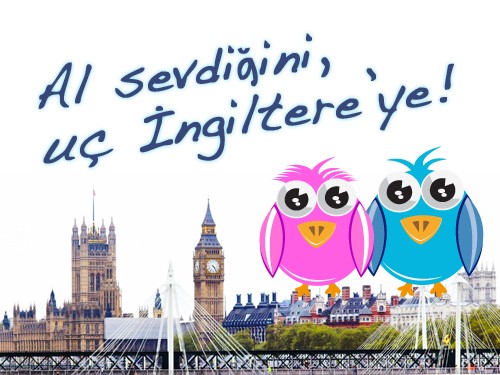 EFINST İngilizce Dil Okulu ile "Al sevdiğini, uç İngiltere'ye!"