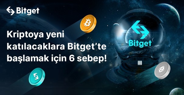 Read more about the article Kriptoya yeni katılacaklara Bitget’te başlamak için 6 sebep!